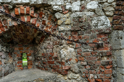 Ruined castle in Siewierz photo