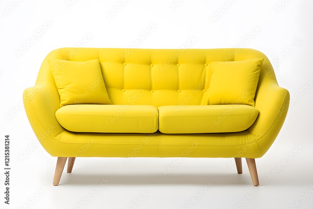 Modern Sofa Isolated On White Modern Sofa Isolated On White