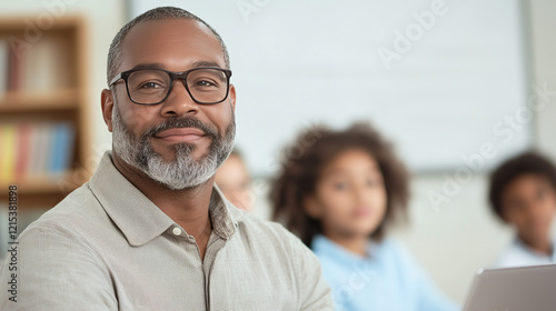 portrait of a teacher