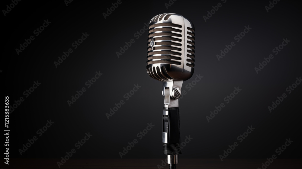 Fototapeta premium Retro Microphone