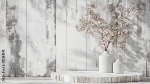 minimal beauty empty mockup product photography Modern wood 3d podium display wooden product background natural pedestal advertising