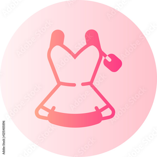Nightgown  gradient icon