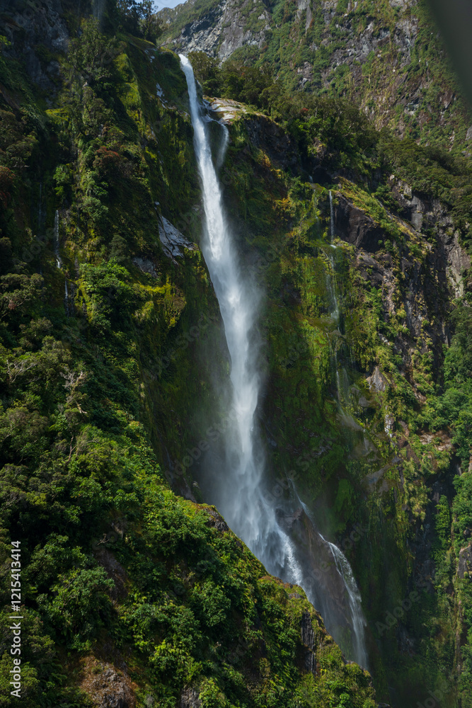 Obraz premium Bowen Falls Milford Sound