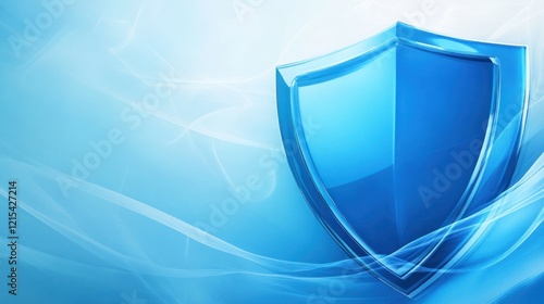 Digital Shield:  Cybersecurity Protection and Data Security Concept