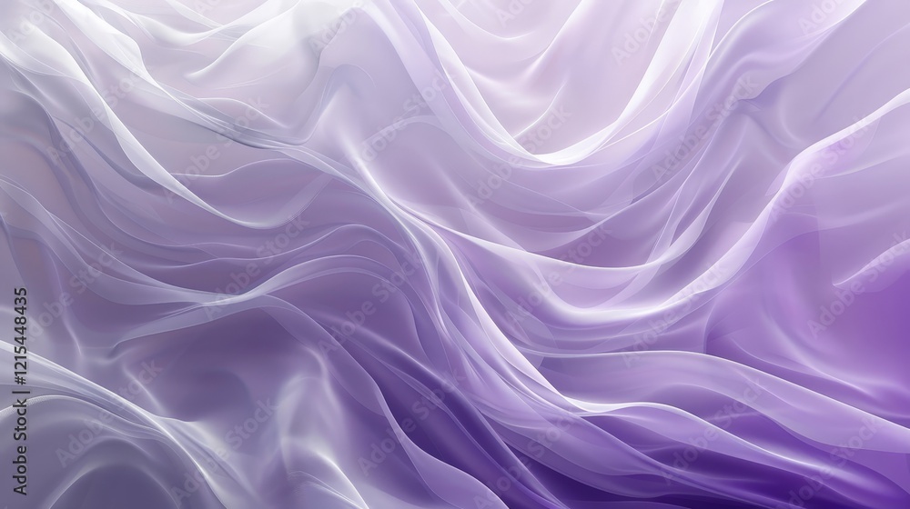 Abstract Purple and White Fabric Drape Background Abstract Purple and White Fabric Drape Background