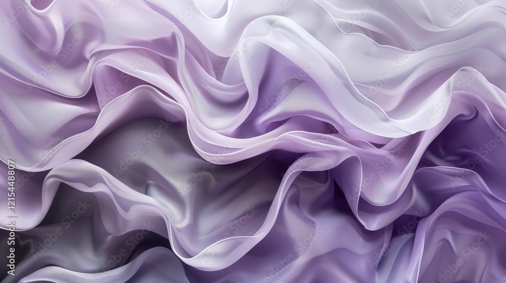 Fototapeta premium Abstract Purple Fabric Drape Background