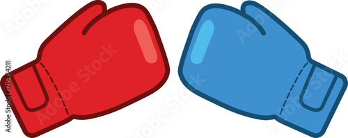Hand Drawn Boxing Gloves Icon