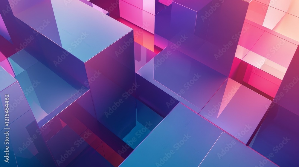 Fototapeta premium Abstract Geometric Wallpaper Background