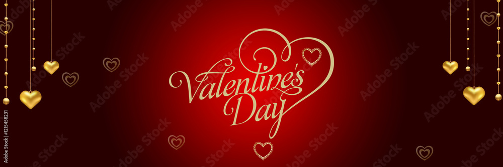 Naklejka premium background with hearts, valentines day , vector illustration, concept for background, greeting card, valentine's decoration.