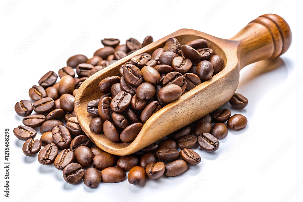 Fototapeta premium coffee beans and cinnamon sticks