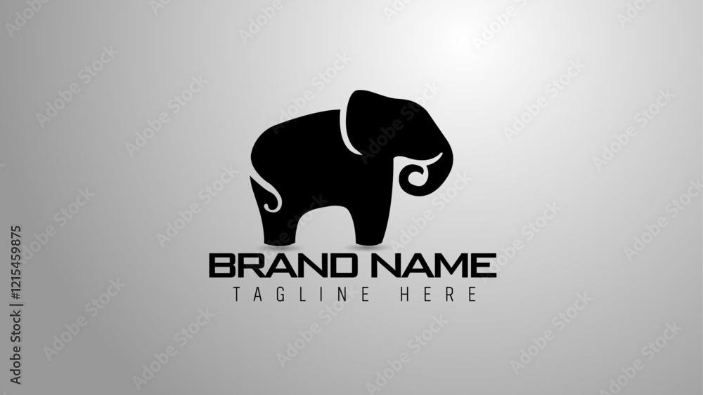 Obraz premium Elephant logo
