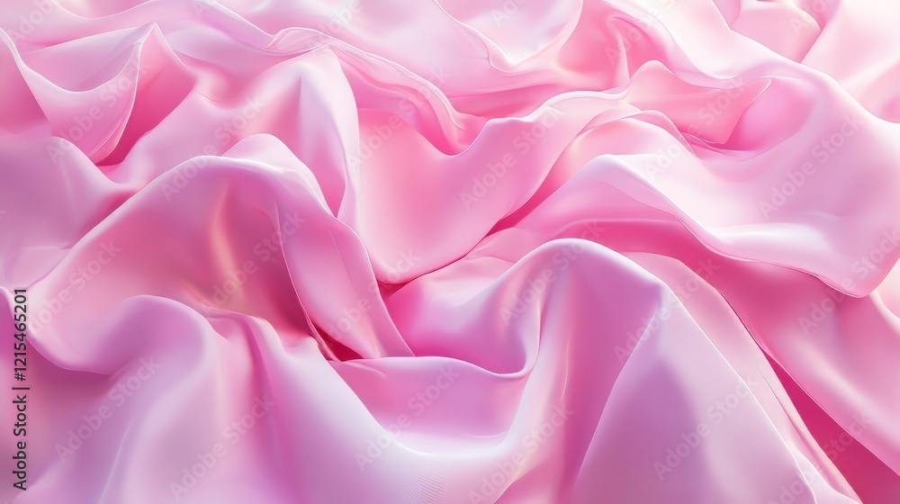 Draped pink fabric texture Draped pink fabric texture