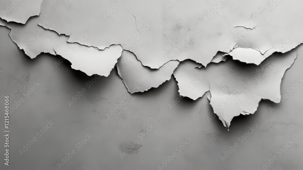 Obraz premium Peeling paint on a textured wall