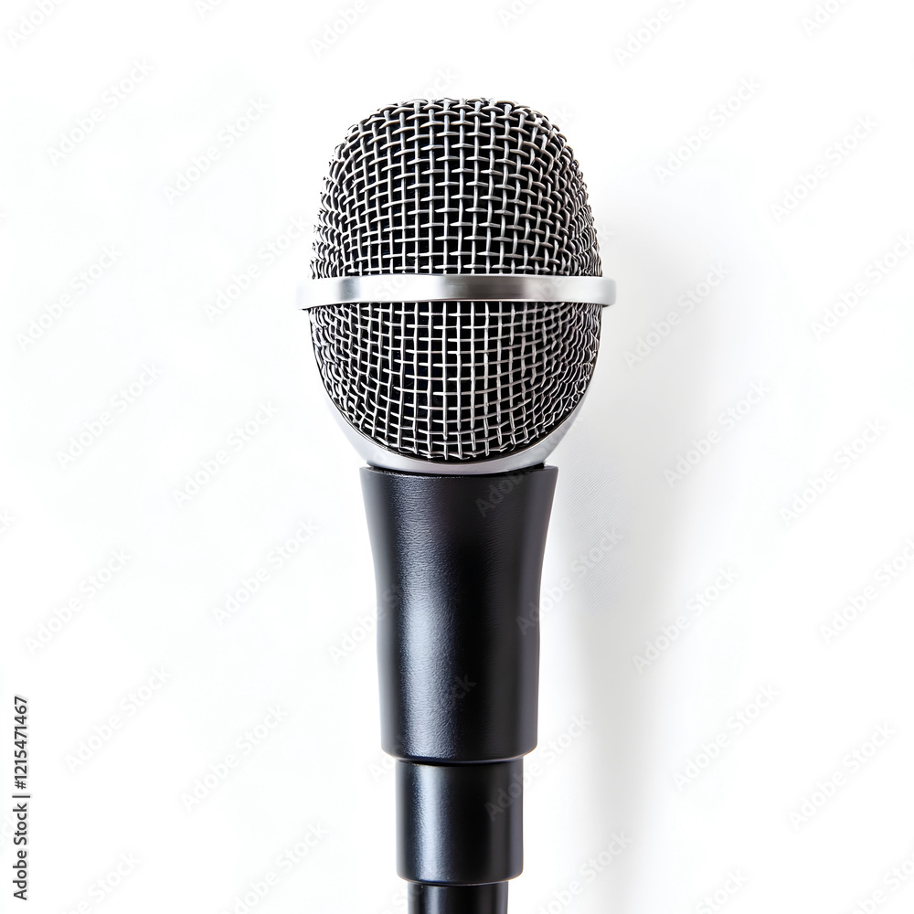 microphone isolated on white microphone isolated on white