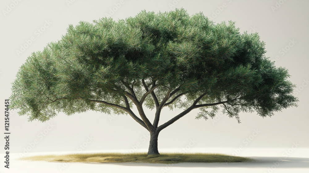 Fototapeta premium Tree on a white background