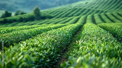 Enhancing product quality through green technologies in tea fields rural landscape nature photography photo