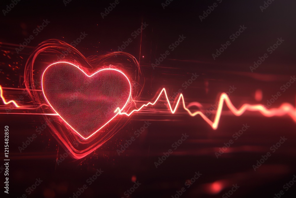 Heartbeat Line as a PNG cutout, isolated on a transparent background. Heartbeat Line as a PNG cutout, isolated on a transparent background.