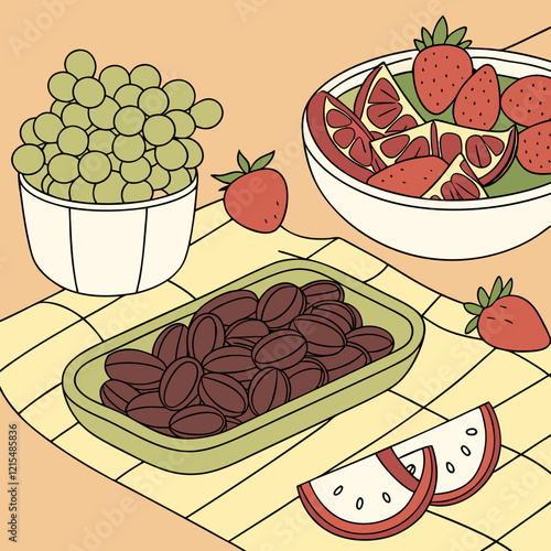 For Ramadan iftar, fruits are a refreshing and healthy option to break the fast. They provide hydration, vitamins, and natural sugars that help replenish your body. Some popular fruits often enjoyed d
