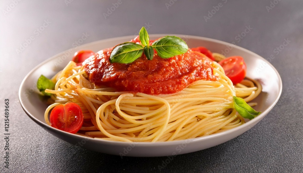 spaghetti with tomato sauce spaghetti with tomato sauce
