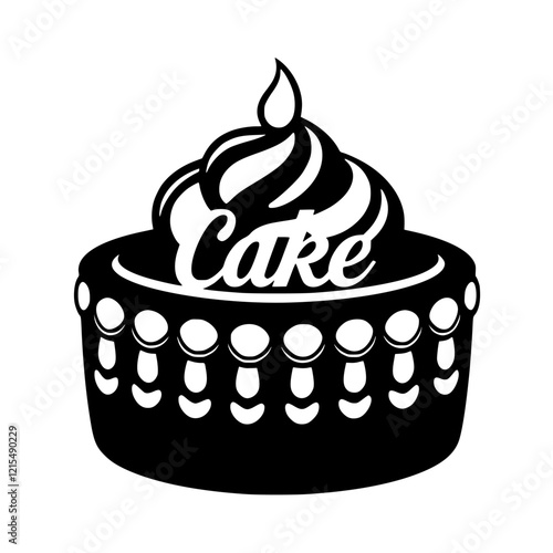 A delectable cupcake, a delightful dessert, perfect for birthdays or any celebration. Indulge in the sweetness and creamy frosting of this tempting treat.