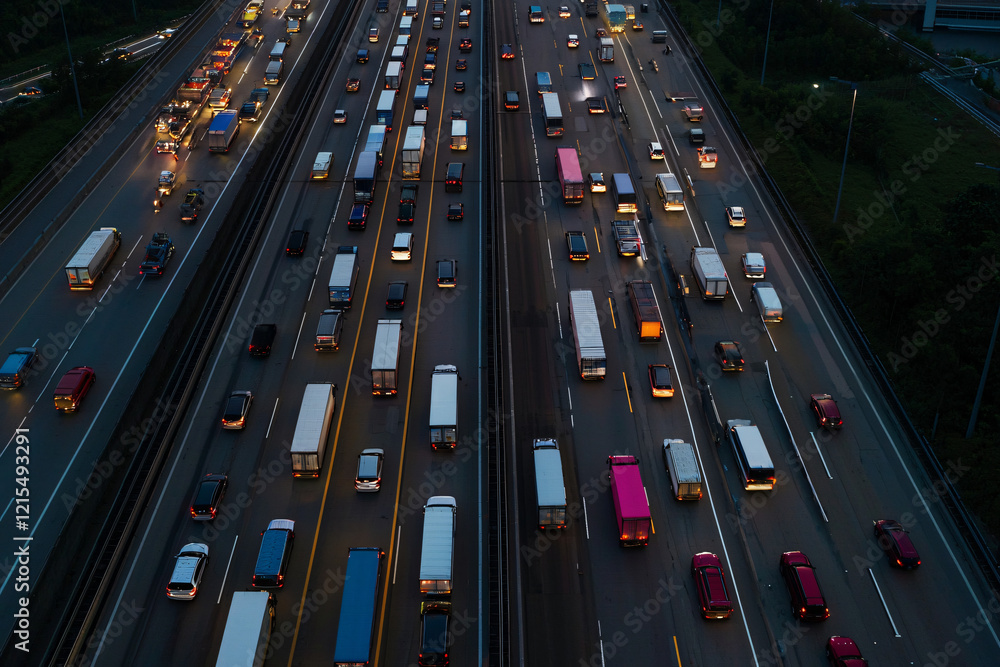 Fototapeta premium Cross-border trade challenge