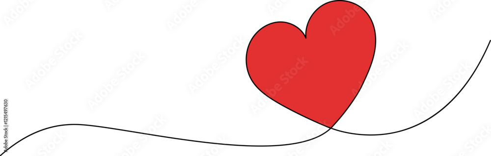 Heart continuous line drawing. Single hand drawn contour heart, love, romance, wedding. Shape heart lineart. Single lineart sketch heart. Symbol love. Heart fashion Simple icon on white background. Heart continuous line drawing. Single hand drawn contour heart, love, romance, wedding. Shape heart lineart. Single lineart sketch heart. Symbol love. Heart fashion Simple icon on white background.