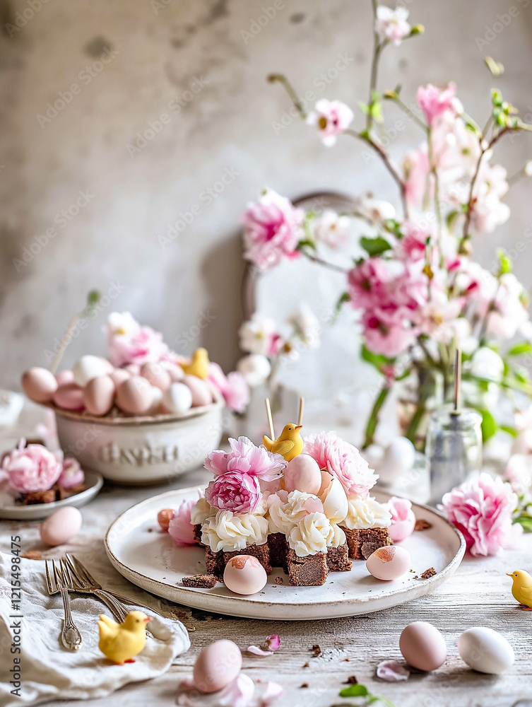 Nostalgic Mini Egg Brownies with Deconstructed Charm Nostalgic Mini Egg Brownies with Deconstructed Charm