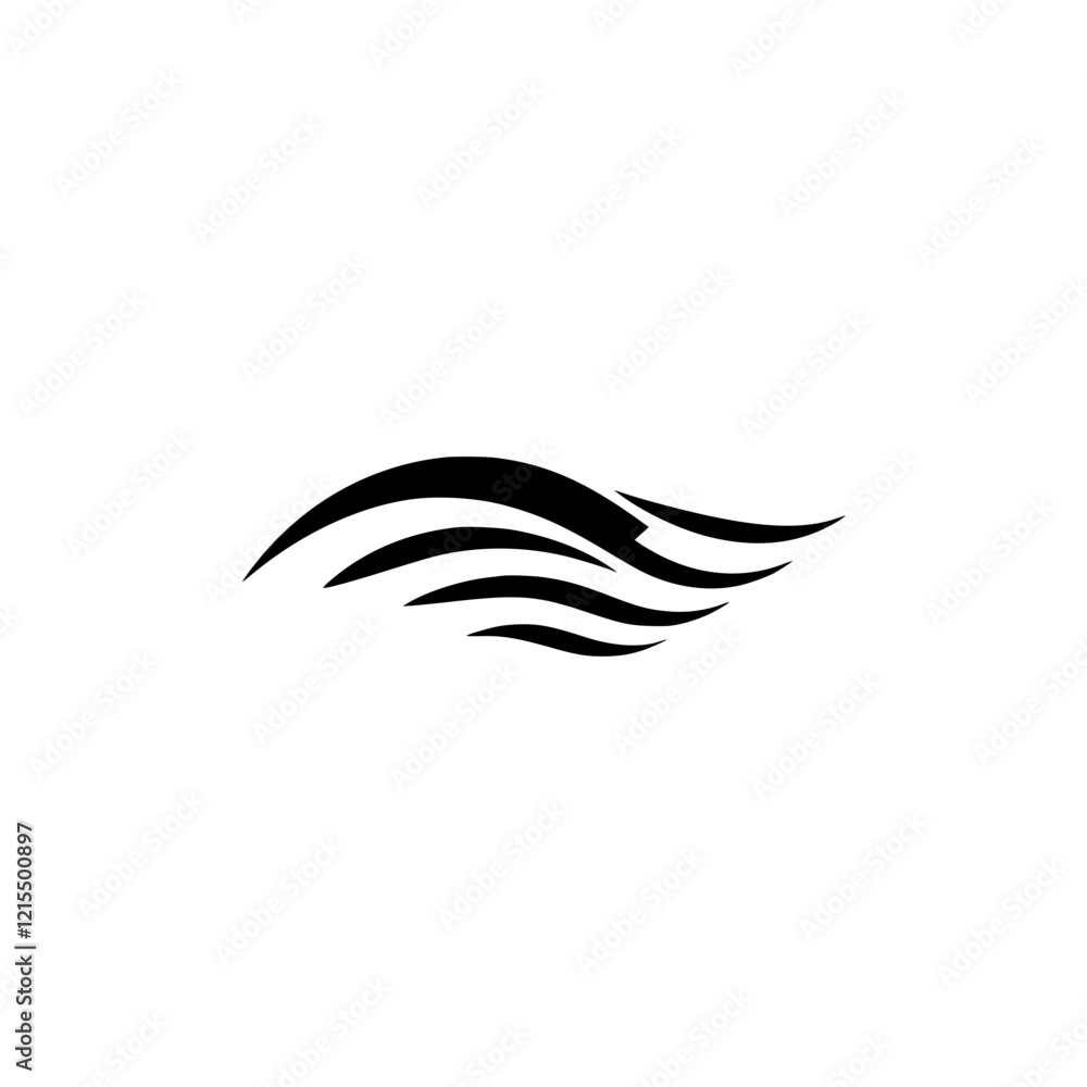 Abstract Wave Design: Minimalist Black and White Vector Graphic. Perfect for logos, branding, and other design projects. Clean, elegant, and versatile. Abstract Wave Design: Minimalist Black and White Vector Graphic. Perfect for logos, branding, and other design projects. Clean, elegant, and versatile.