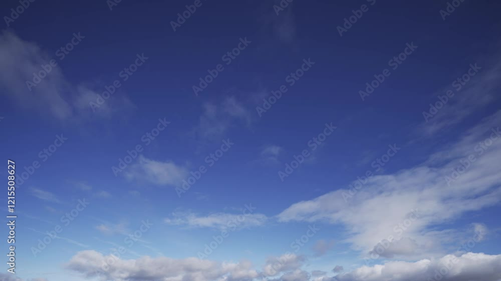 Serene Blue Skies: A Timelapse of Dancing Clouds Serene Blue Skies: A Timelapse of Dancing Clouds