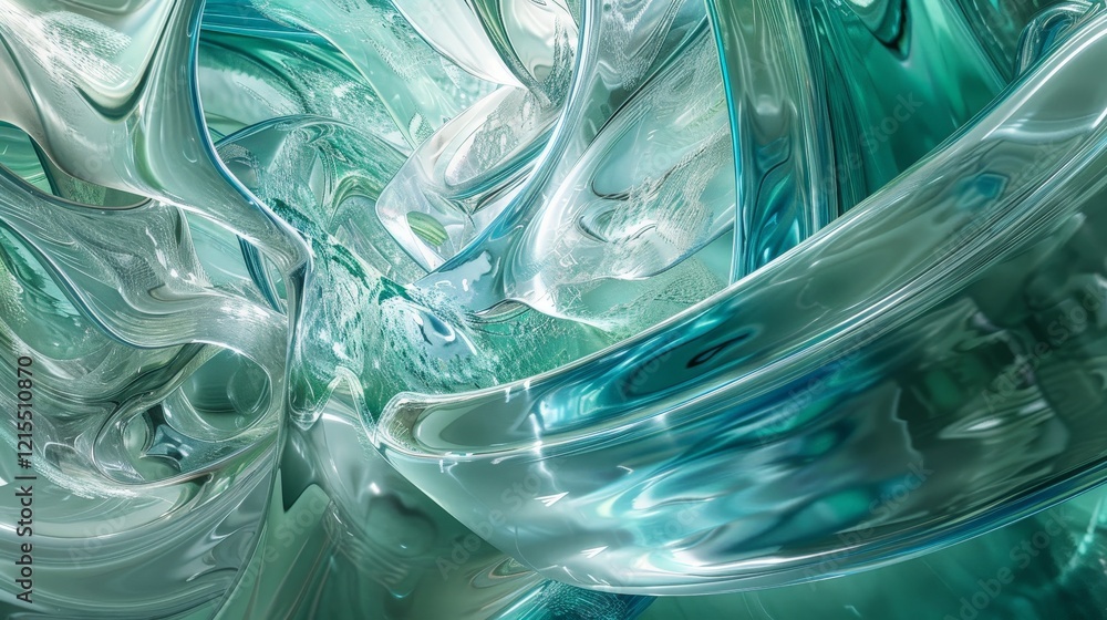 Abstract Teal and White Swirls Wallpaper Abstract Teal and White Swirls Wallpaper