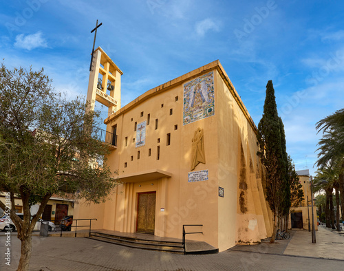 Parroquia Ntra Sra de los Desamparados de Nararet en la ciudad de Valencia photo