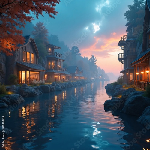 view of the city AI