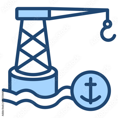 Port Blue Icon