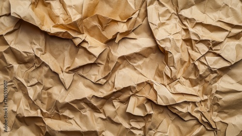 Wallpaper Mural Textured Crumpled Brown Paper Torontodigital.ca