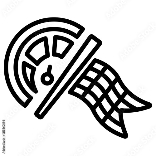 Race Outline Icon