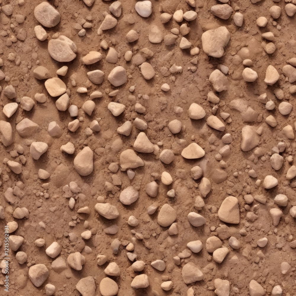 Seamless Dirt with Rocks Texture Seamless Dirt with Rocks Texture
