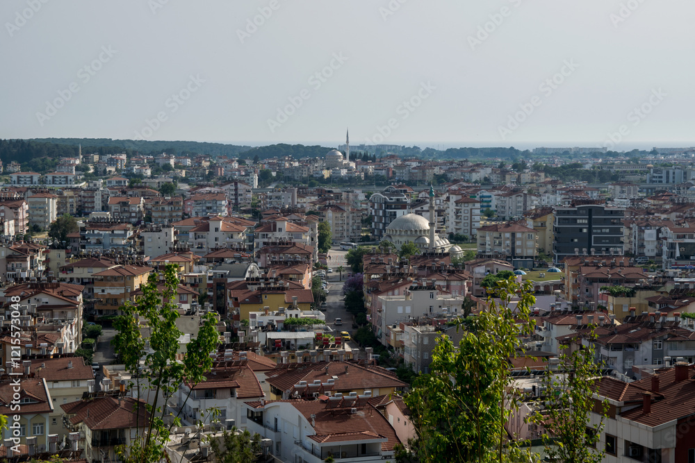 Obraz premium view of the city