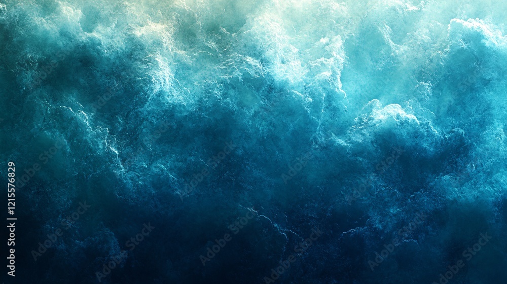 Obraz premium Dark blue and green gradient background with texture