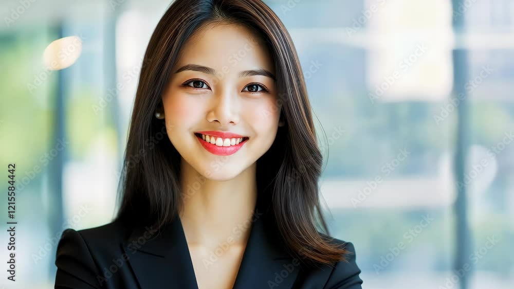 A poised businesswoman in a sleek office, exuding confidence and leadership in the corporate world. A poised businesswoman in a sleek office, exuding confidence and leadership in the corporate world.