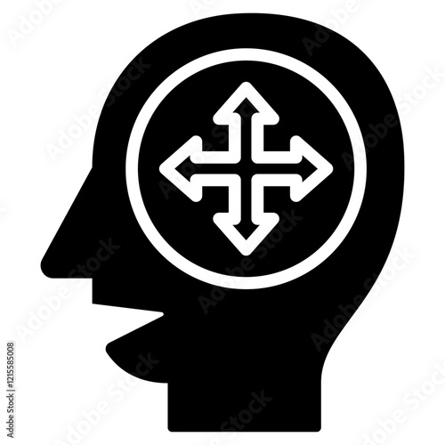 Behavior Glyph Icon