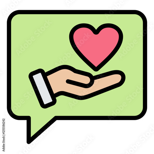 Respect Outline Color Icon