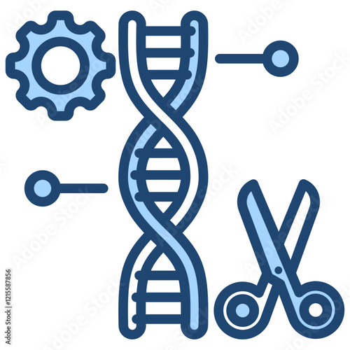 Crispr Blue Icon