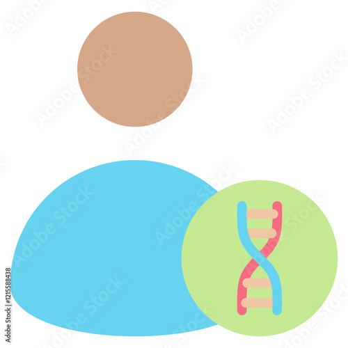 Genomic Flat Icon