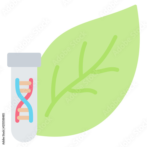 Genotype Flat Icon