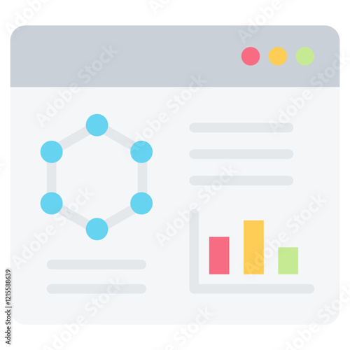 Bioinformatic Flat Icon