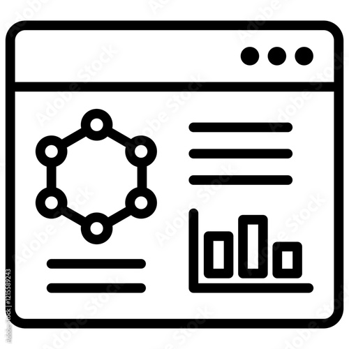 Bioinformatic Outline Icon