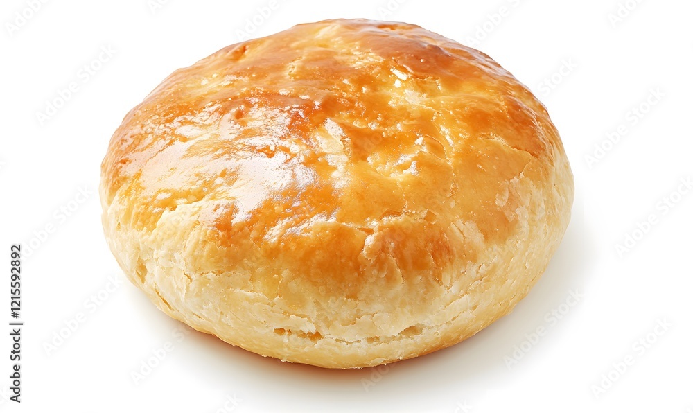 Freshly baked pie isolated on white background,generation AI Freshly baked pie isolated on white background,generation AI