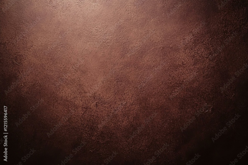 Brown Venetian plaster Wall Background with spotlight Brown Venetian plaster Wall Background with spotlight