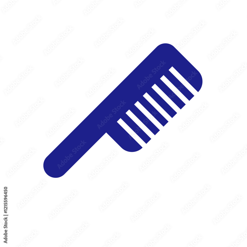 illustration of a comb vector design illustration of a comb vector design