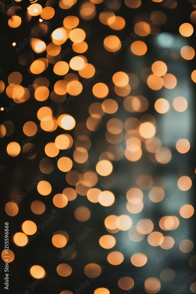 Holiday defocused Background with bokeh lights